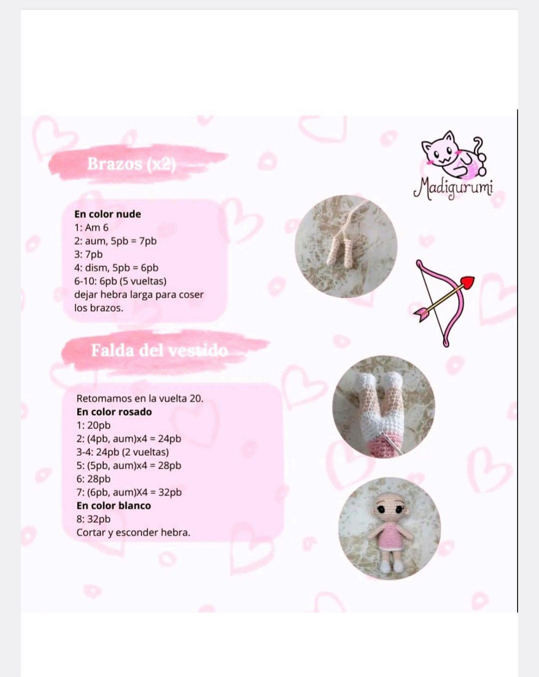 Valentina Amigurumi Doll Free Crochet Pattern