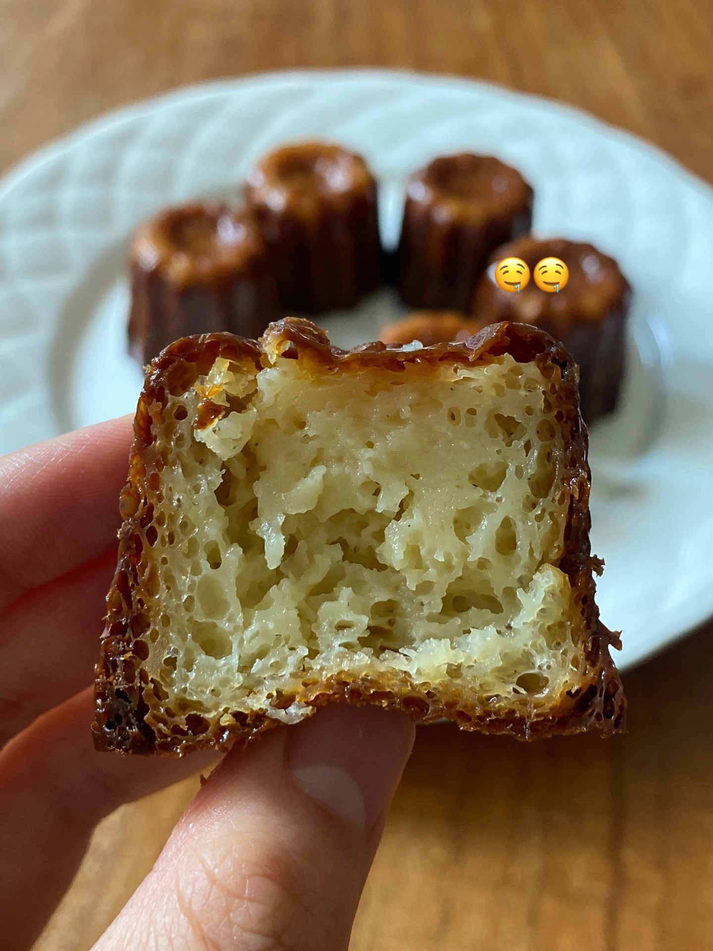 Valentine's Day Caneles Recipe: French Vanilla Custard Dessert with Crispy Caramelized Crust