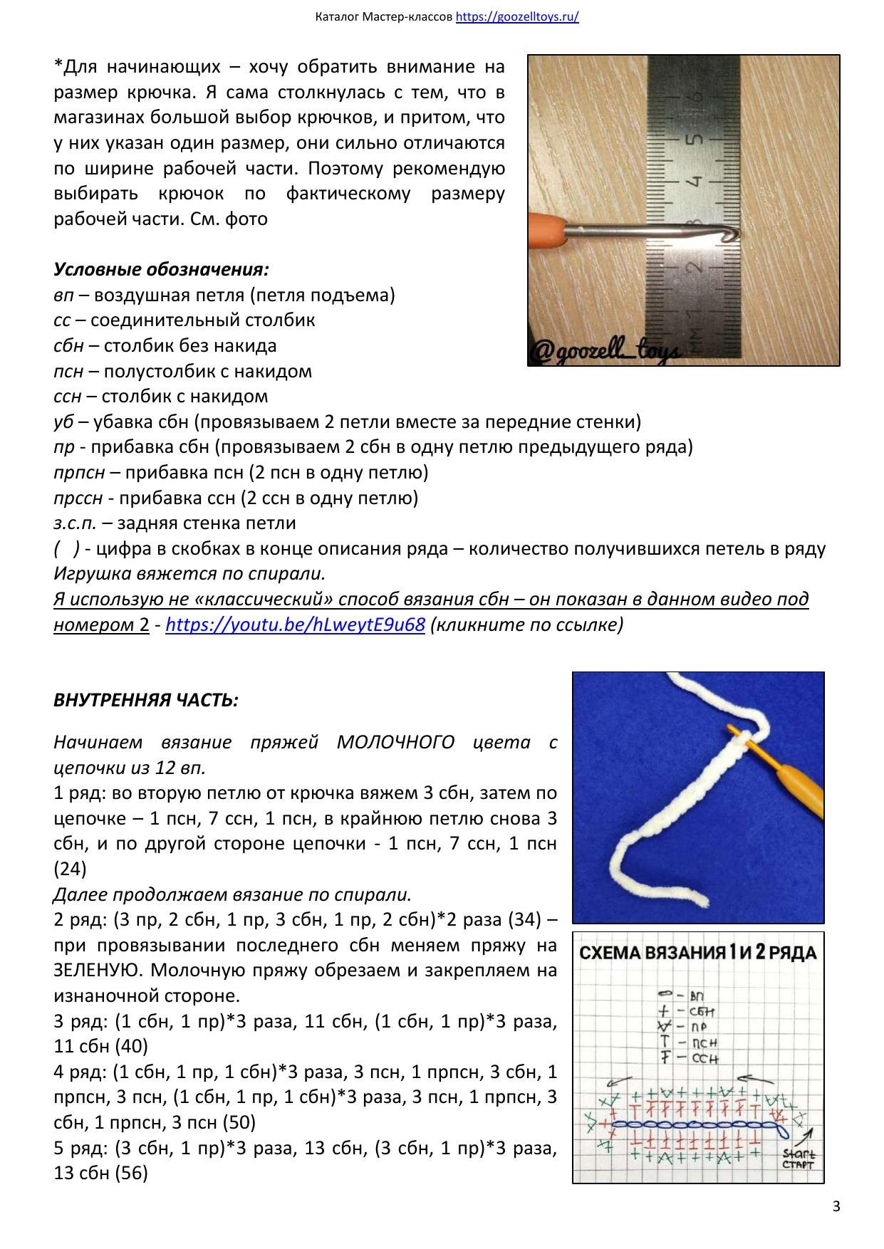 Веселый Киви, или Дон Кивион - Мастер-класс по вязанию крючком
