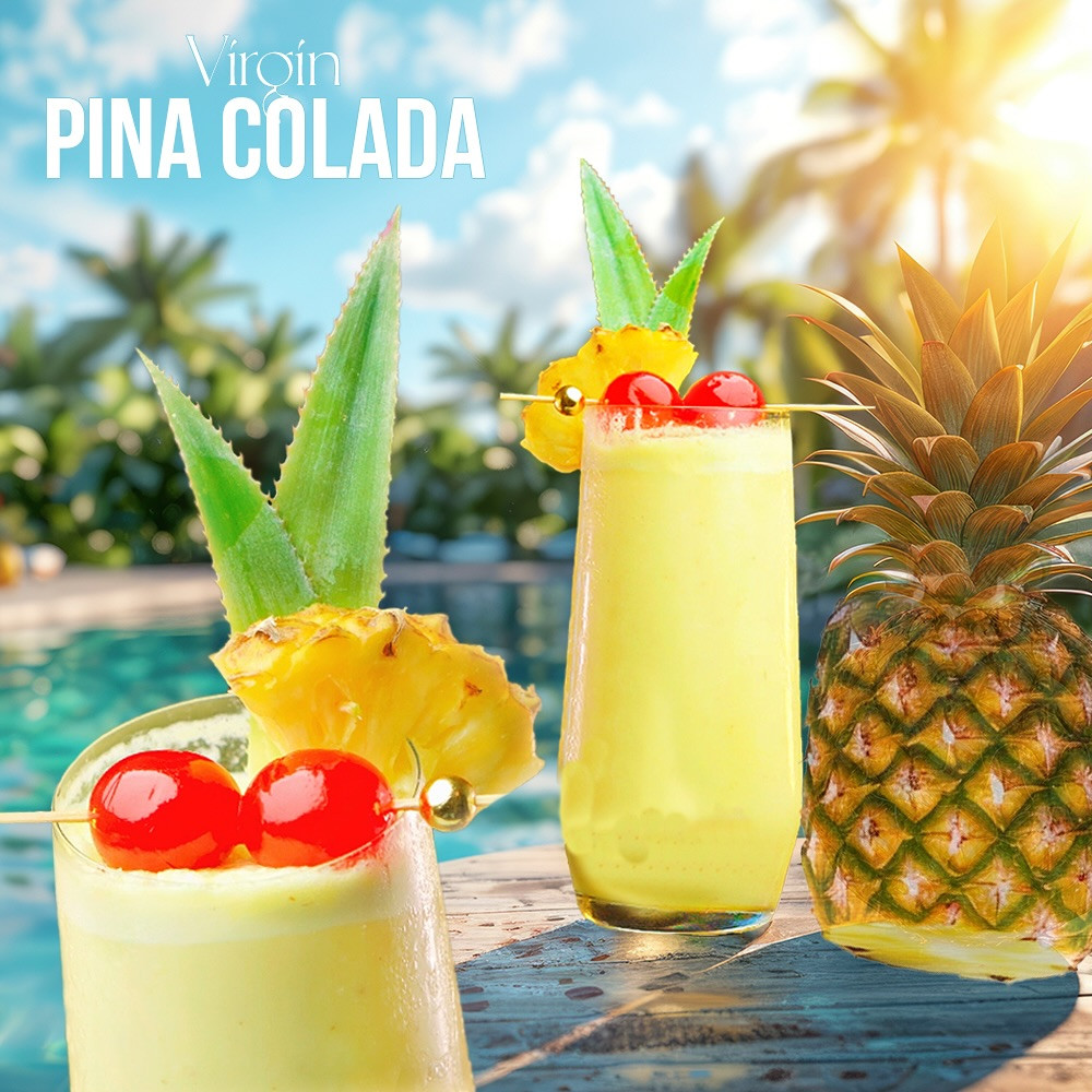 Virgin Pina Colada Recipe: Creamy Tropical Mocktail with Pineapple and Coconut