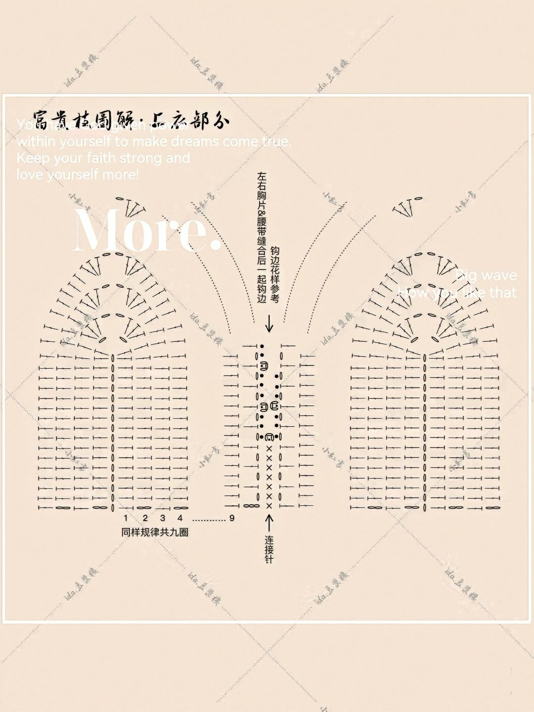 Wealthy Branch Crochet Dress Pattern with Rose Belt