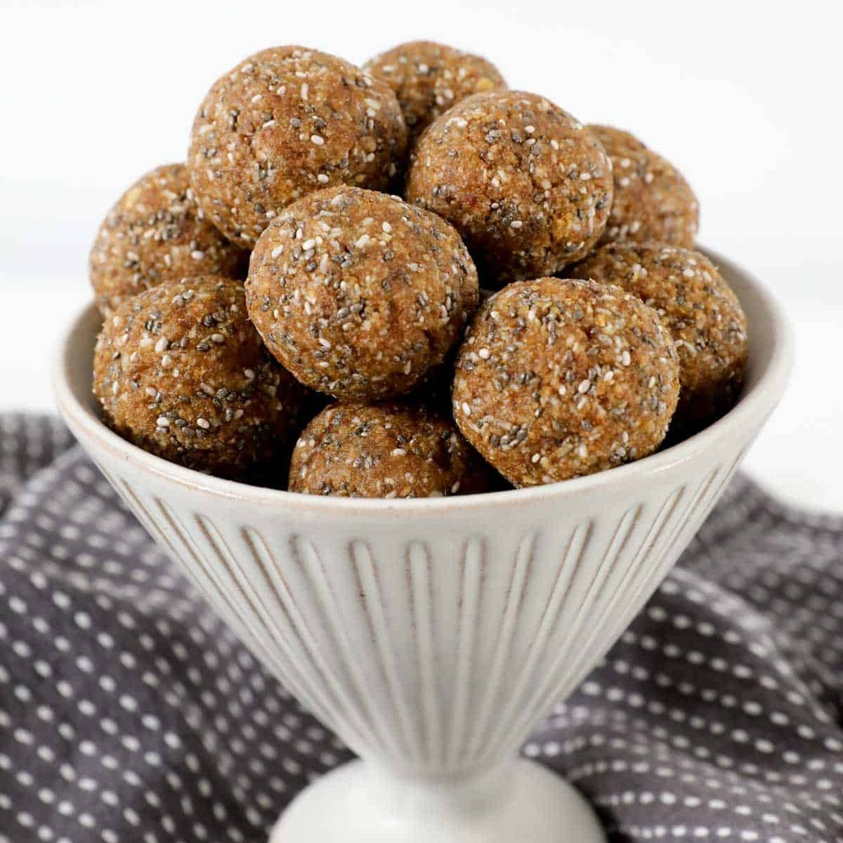 Weet-Bix Bliss Balls: No-bake healthy snack with dates, coconut and chia seeds