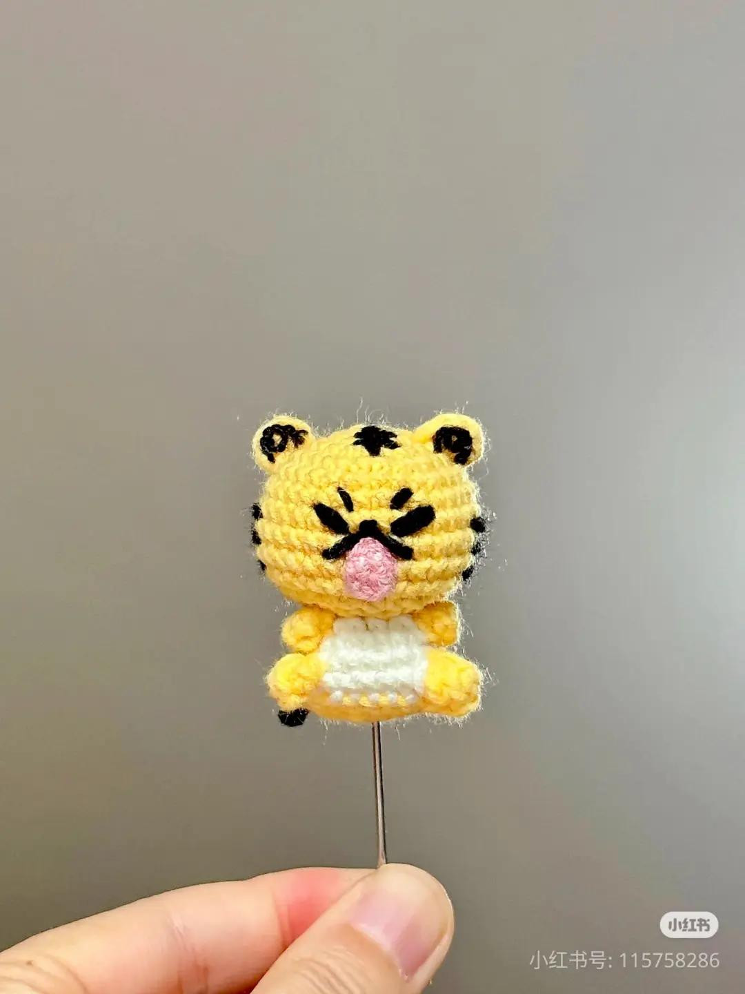 Yotha Little Tiger Soft Candy Body Crochet Pattern Chart