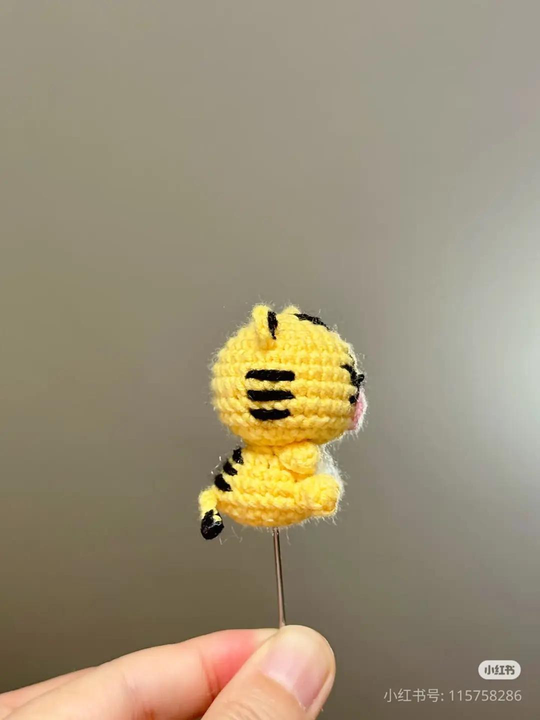 Yotha Little Tiger Soft Candy Body Crochet Pattern Chart