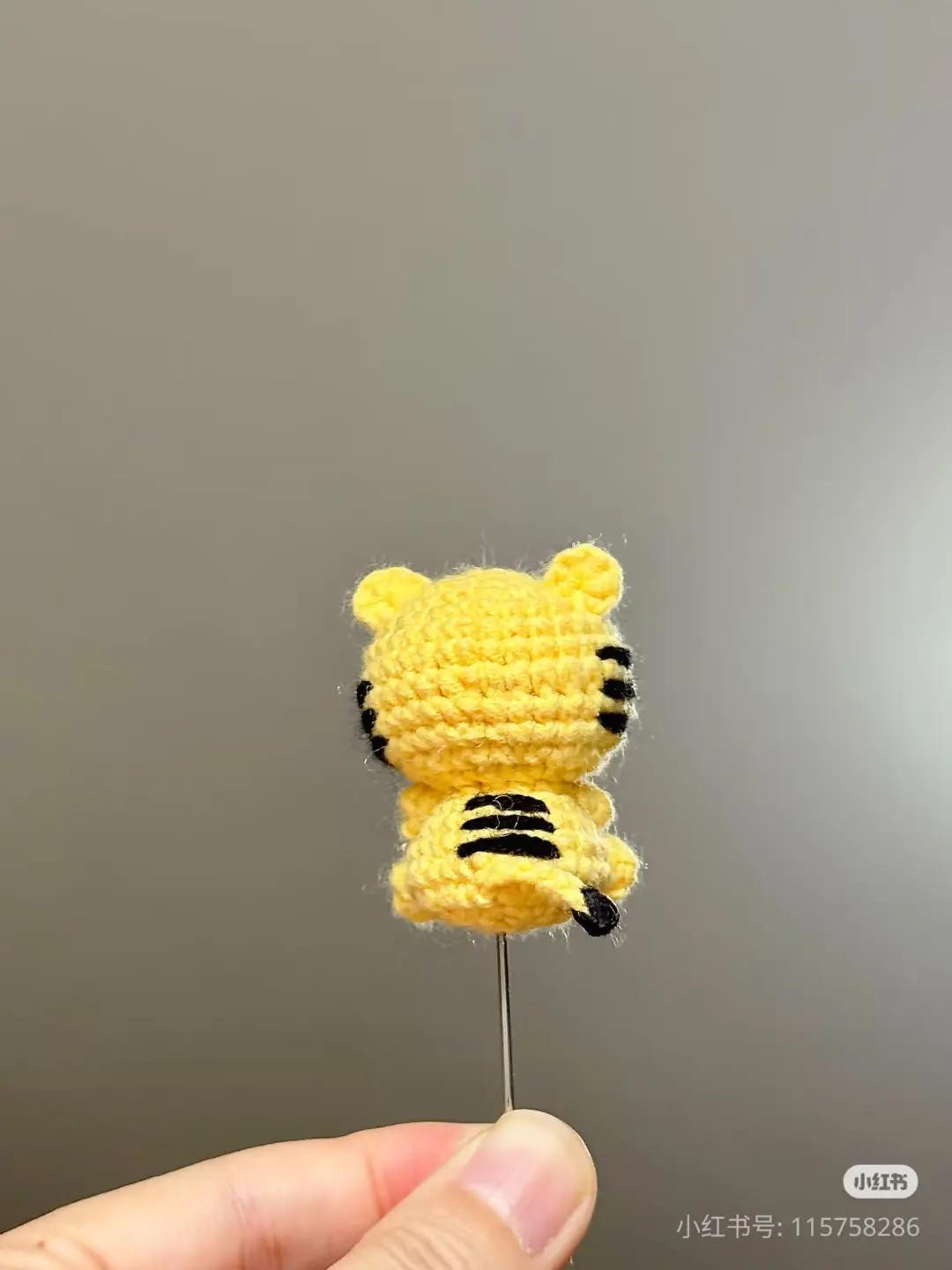 Yotha Little Tiger Soft Candy Body Crochet Pattern Chart