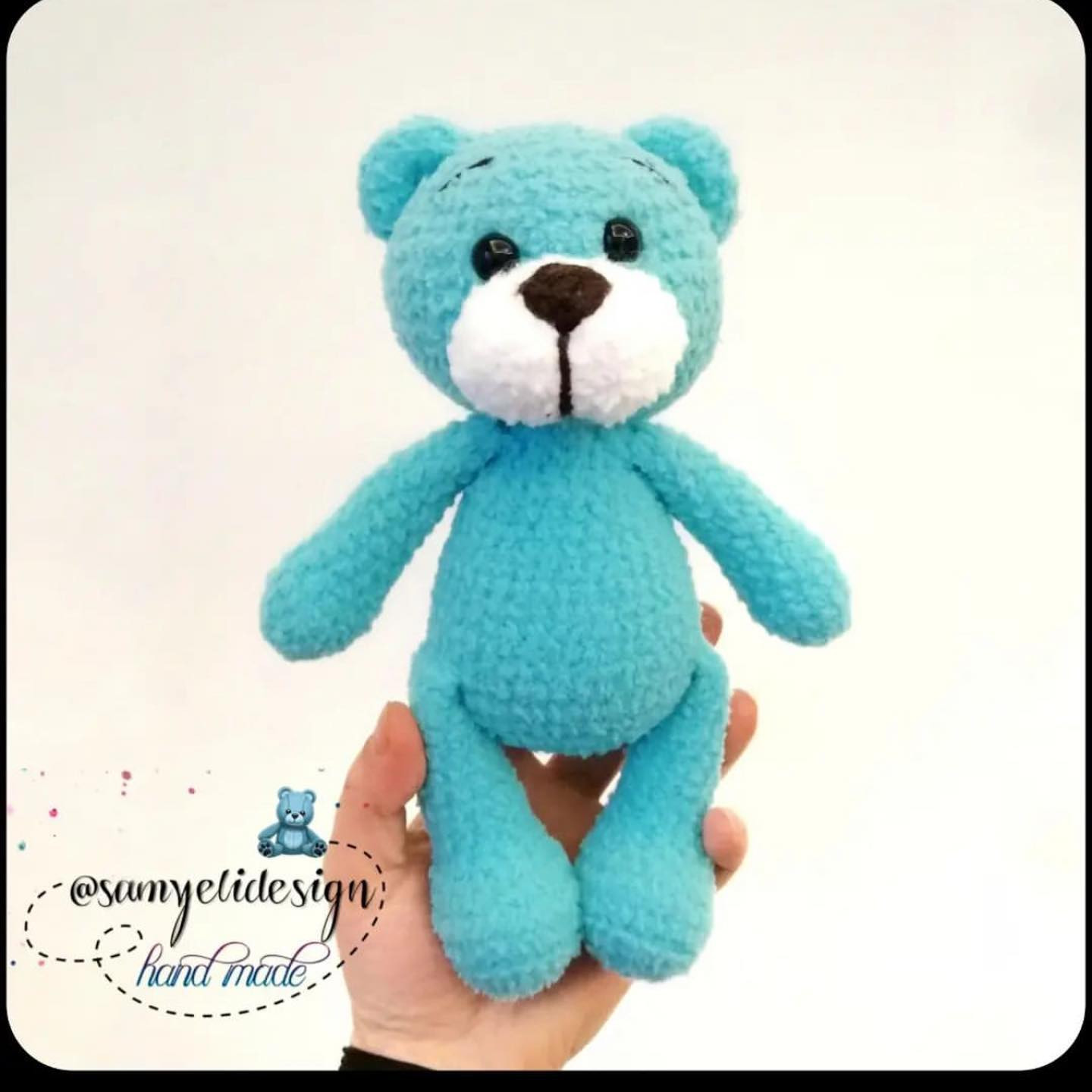 Yumuş Ayıcık Tarifi: Adım Adım Amigurumi Gümüş Krem Renk Mucize