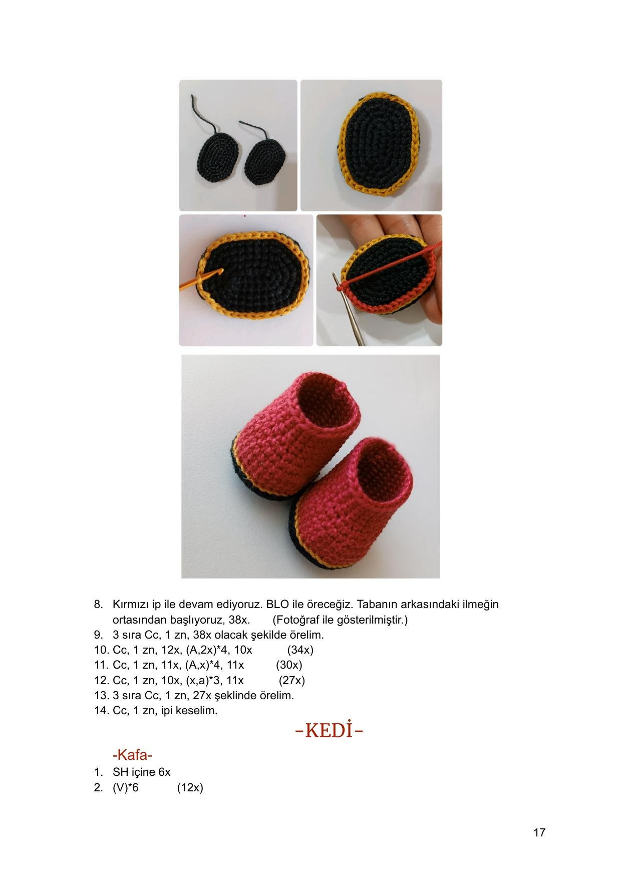 Zeytin Doll Amigurumi Crochet Pattern: Materials, Terms, and Step-by-Step Instructions