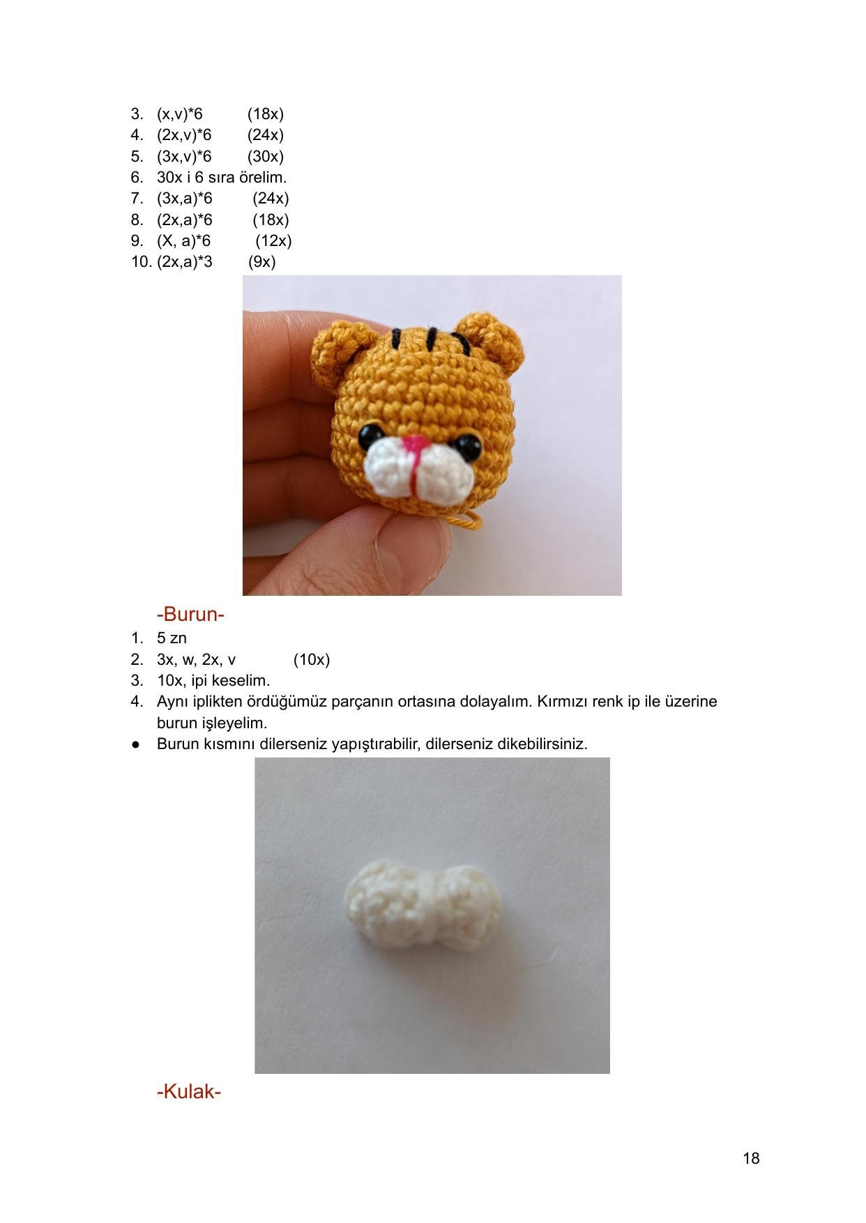 Zeytin Doll Amigurumi Crochet Pattern: Materials, Terms, and Step-by-Step Instructions