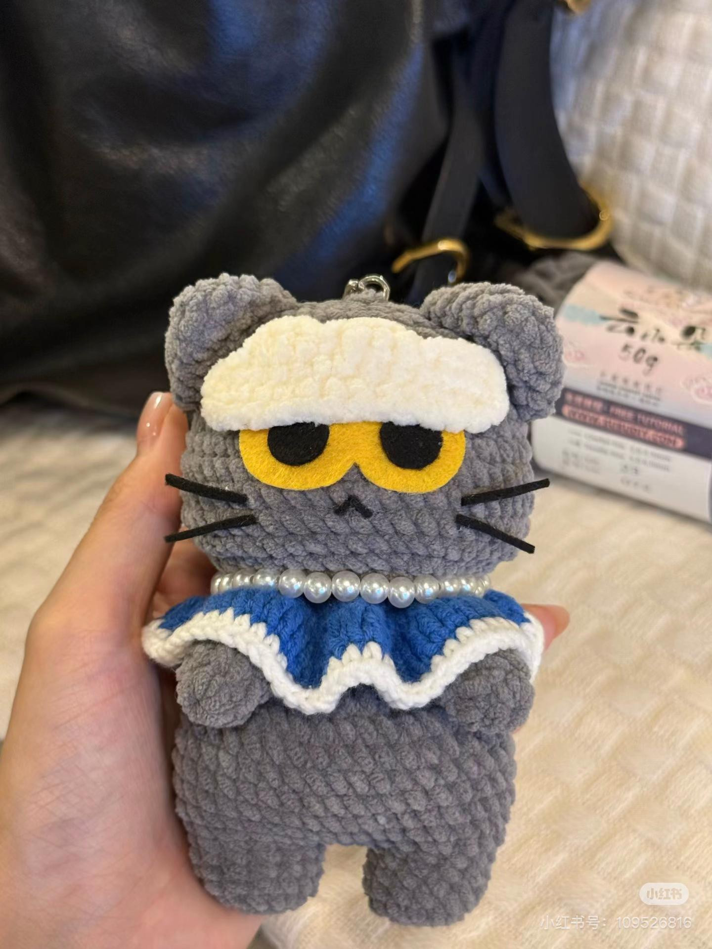 Zoa Cloud Cat Amigurumi Crochet Pattern Chart