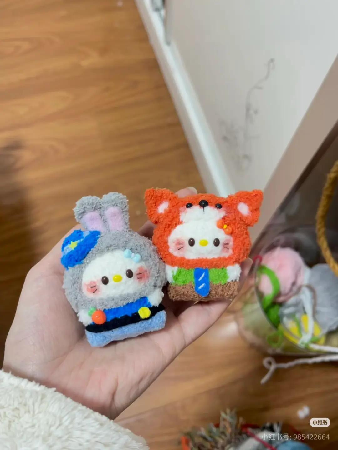 Zootopia Judy Hopps and Nick Wilde Crochet Amigurumi Tutorial