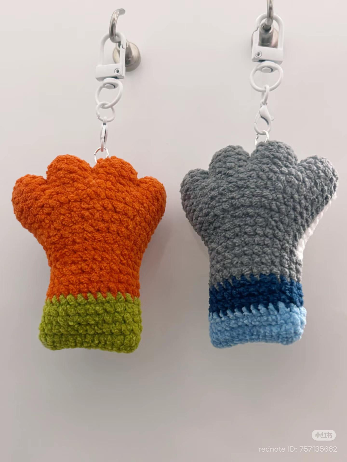 Zootopia Nick and Judy Paw Keychains Crochet Pattern