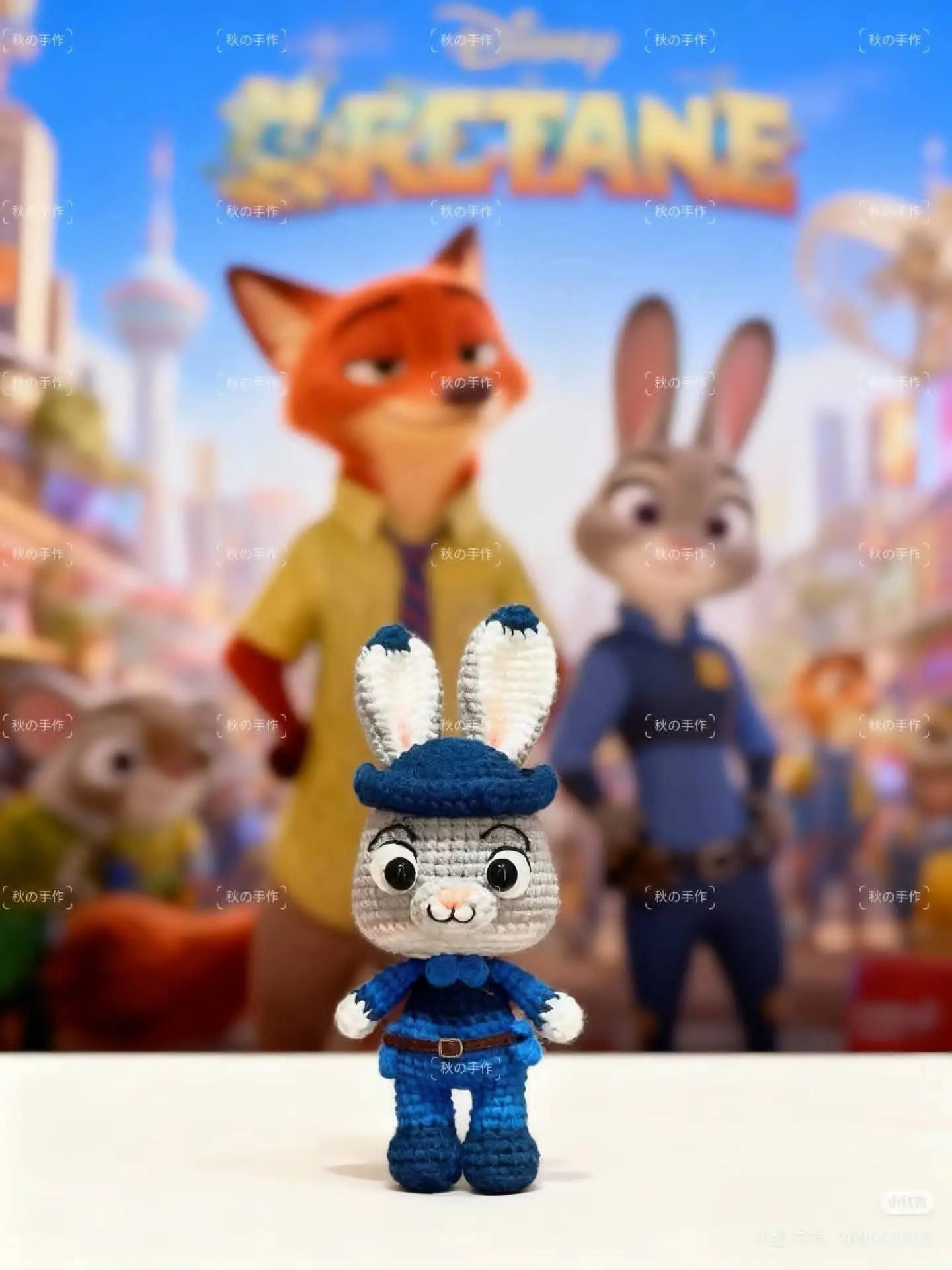 Zootopia Nick Wilde and Judy Hopps Amigurumi Crochet Patterns