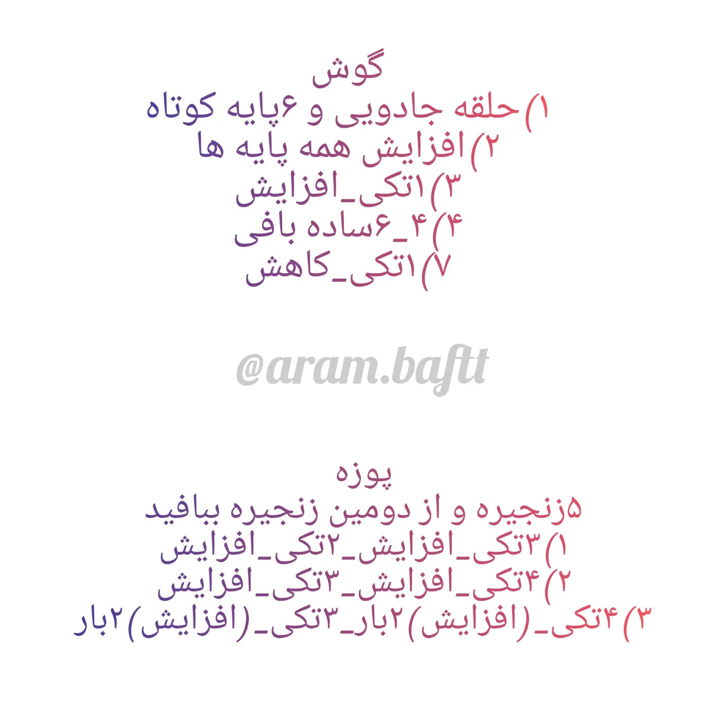 آموزش رایگان بافتنی خرس فسقلی بامزه با لباس آبی و نارنجی
