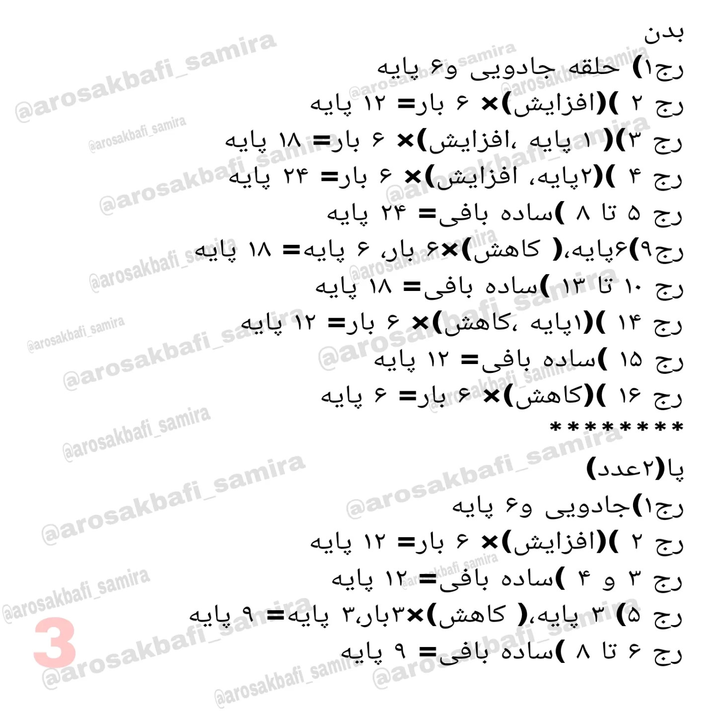 آموزش رایگان بافتنی خرس کوچولو آبی با طرح قلب سفید