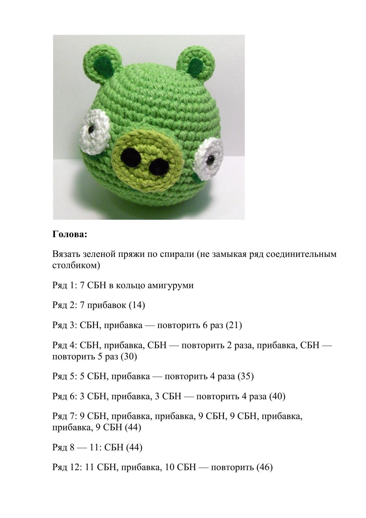 Amigurumi Angry Birds: Hướng dẫn chi tiết cách móc len nhân vật Chim đỏ và Lợn xanh từ sợi yarn