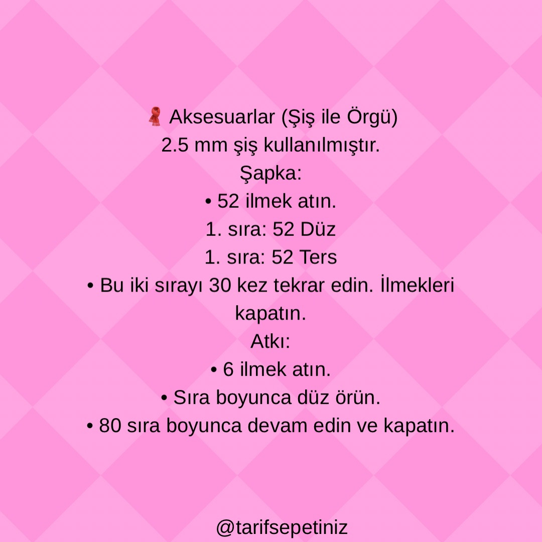 Amigurumi Kardan Adam Tarifi - Beyaz ve Yeşil Mucize