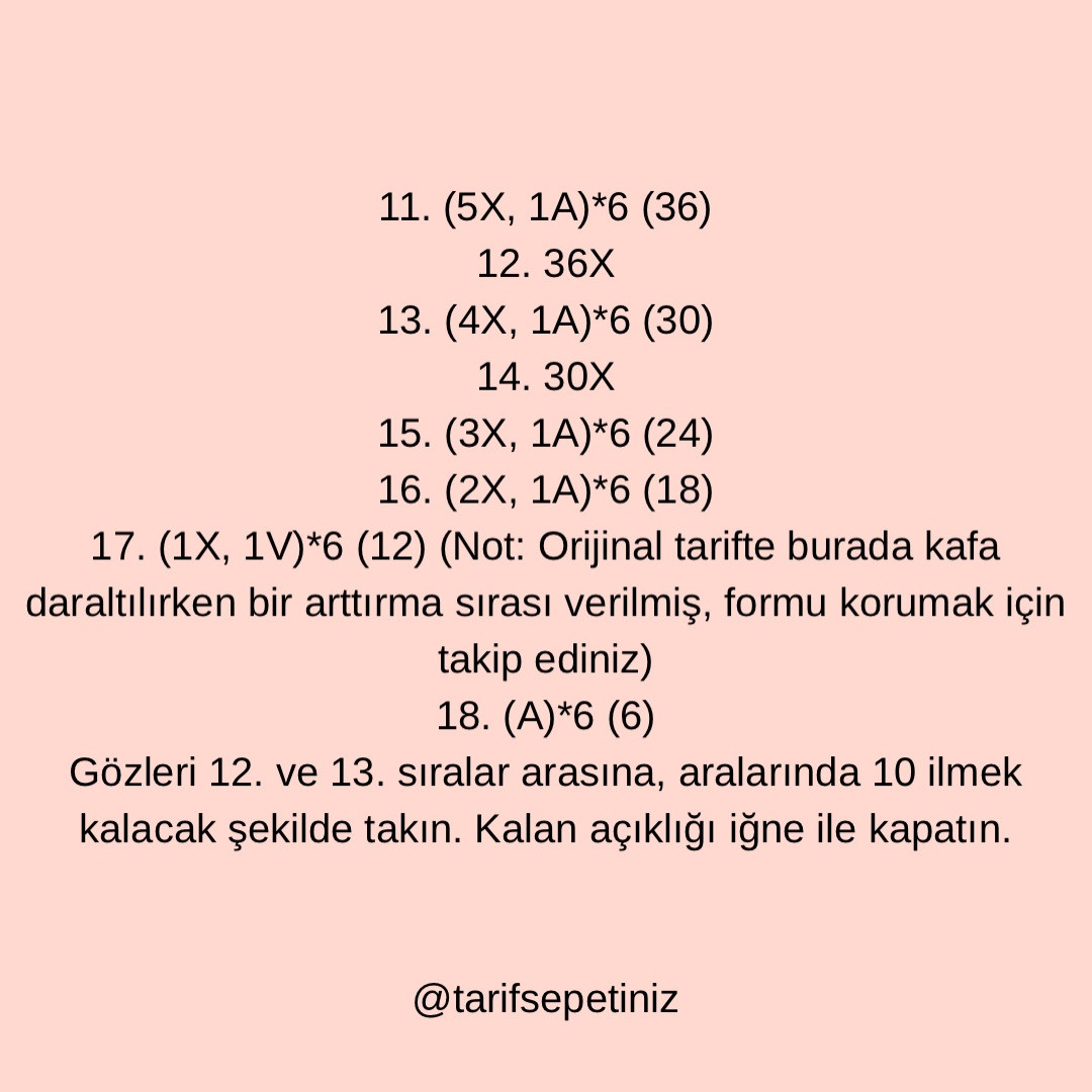 Amigurumi Kardan Adam Tarifi - Beyaz ve Yeşil Mucize