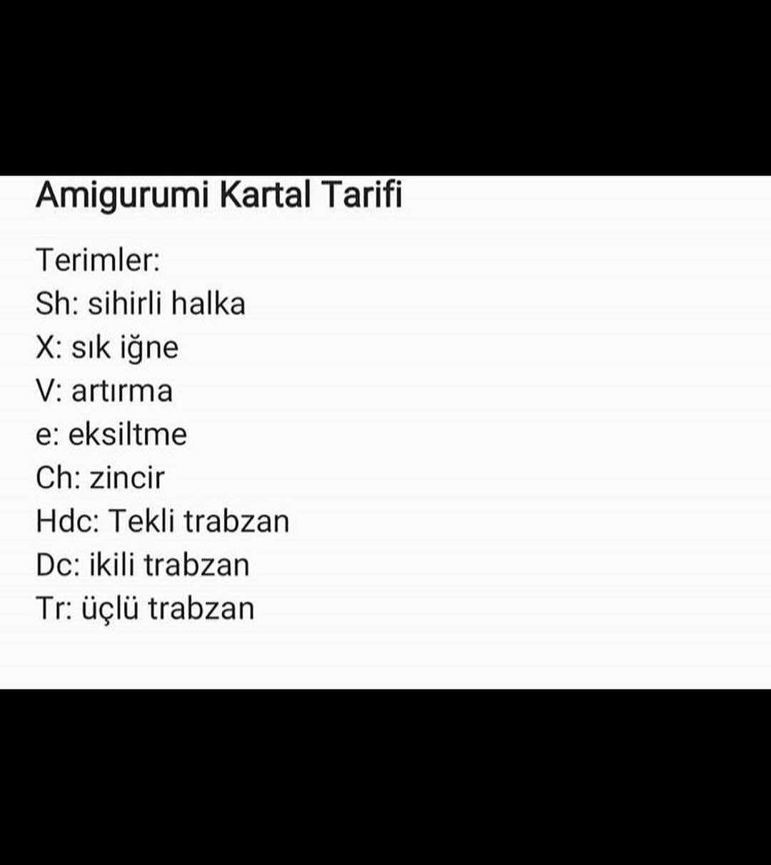 Amigurumi Kartal Tarifi: Detaylı Manken Şablonu ve Örgü Terimleri