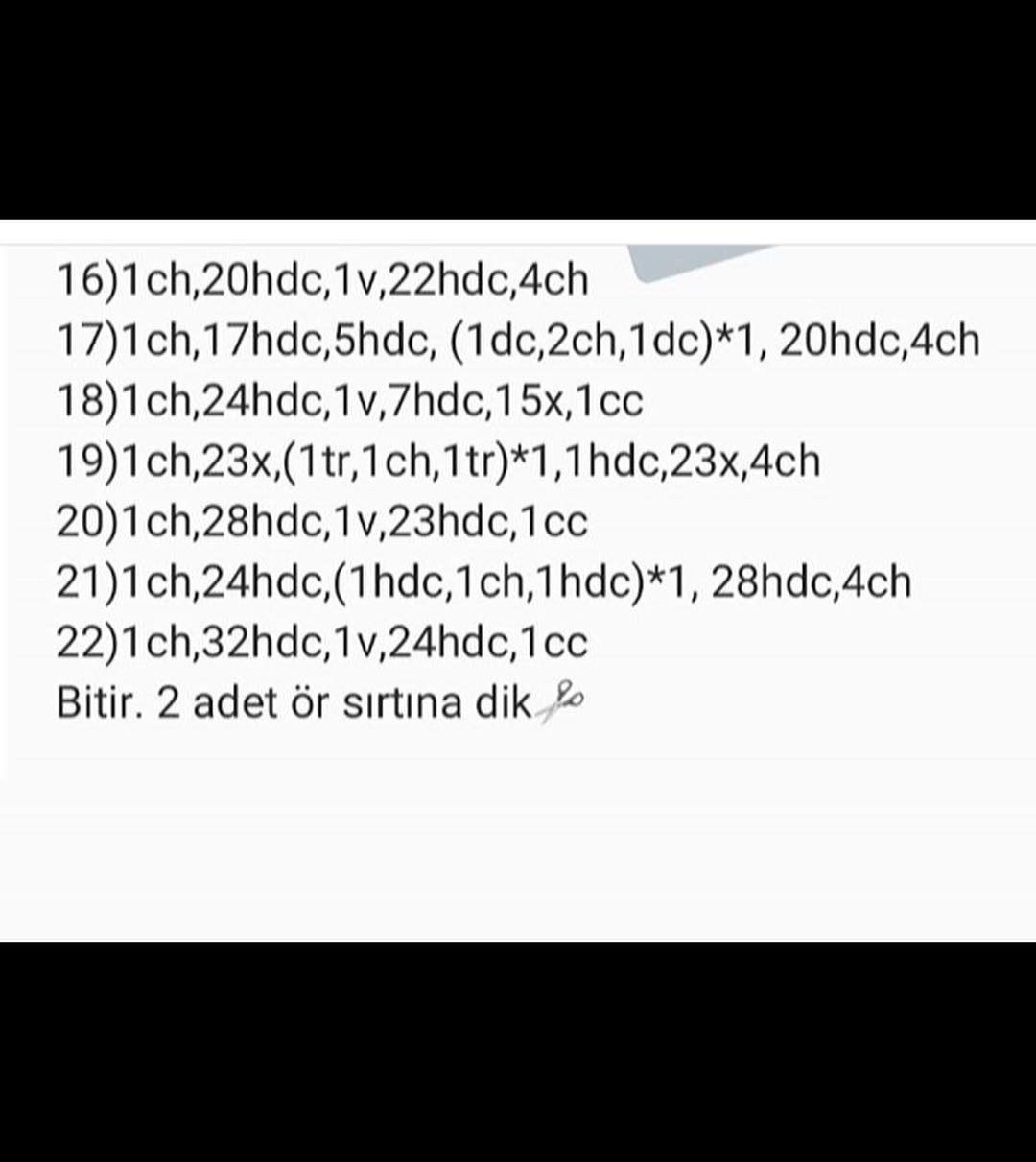 Amigurumi Kartal Tarifi: Detaylı Manken Şablonu ve Örgü Terimleri