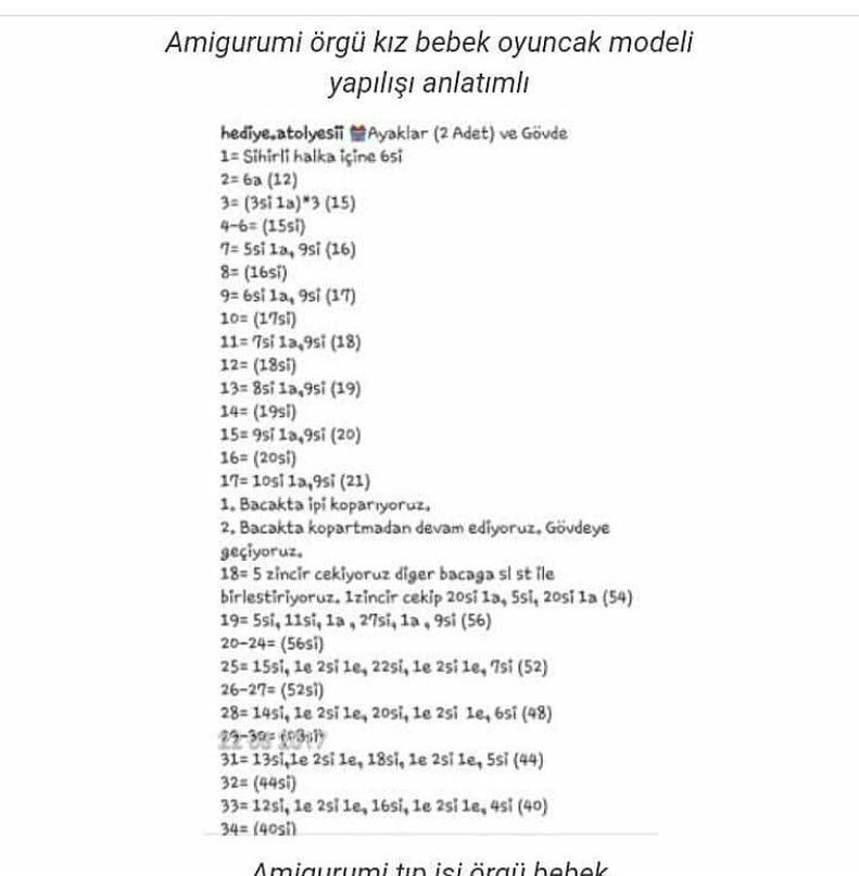 Amigurumi kırmızı şapkalı kız bebek modeli yapılışı anlatımlı