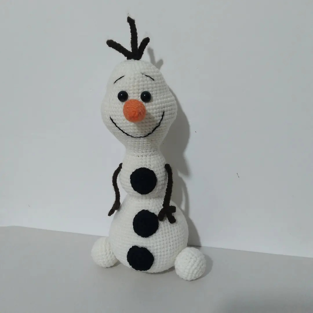 Amigurumi Olaf Crochet Pattern with Farsi Instructions