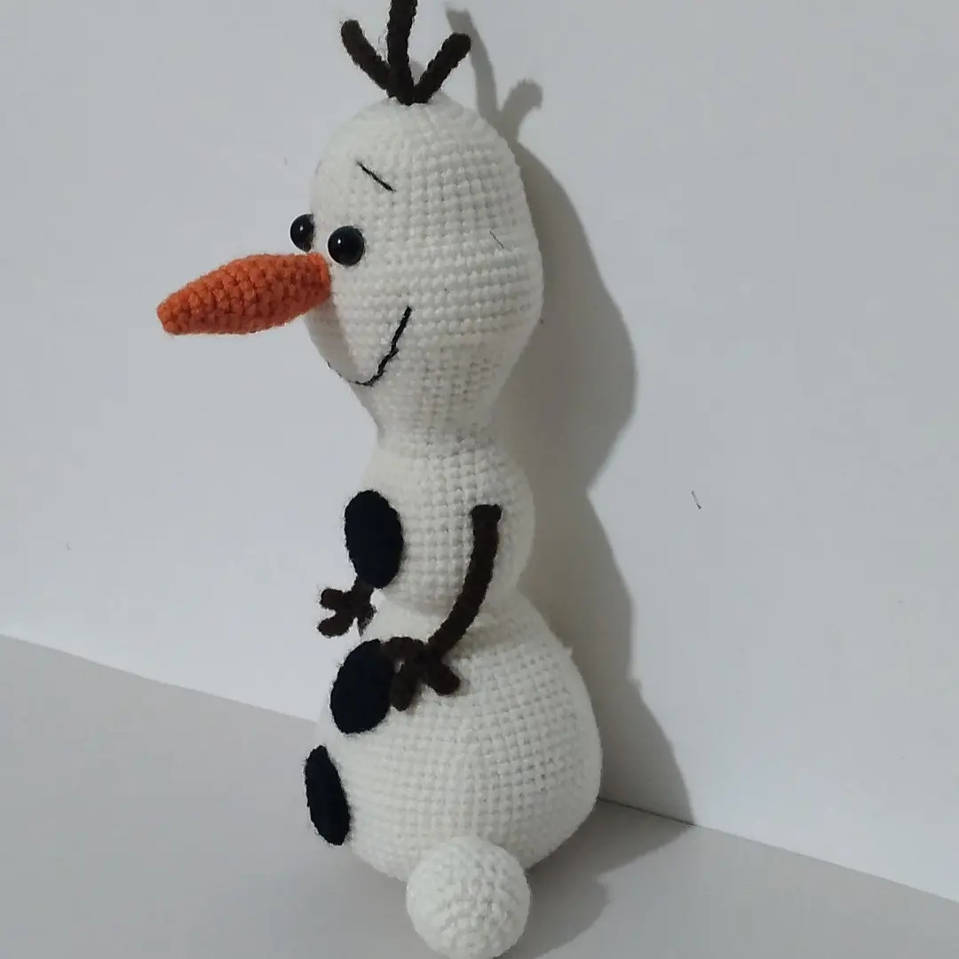 Amigurumi Olaf Crochet Pattern with Farsi Instructions