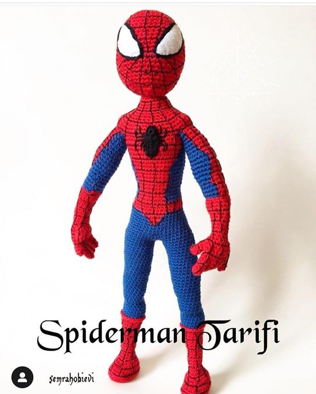 Amigurumi Spider-Man Doll Crochet Pattern Tutorial - Legs and Feet Instructions