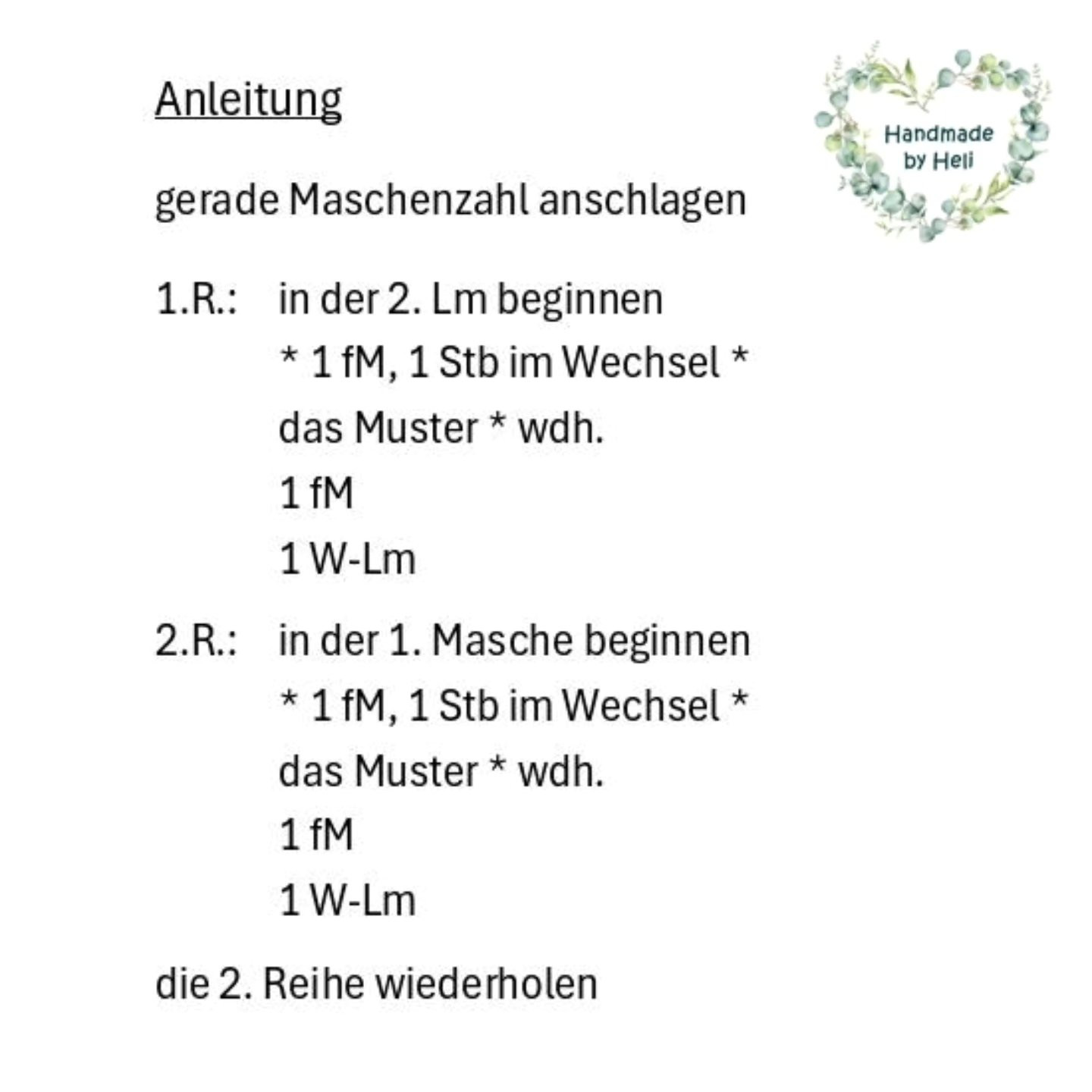 Anleitung Crumpled Griddle Stitch: Häkelanleitung und Chart für dieses einfache Flächemuster mit festen Maschen und Stäbchen