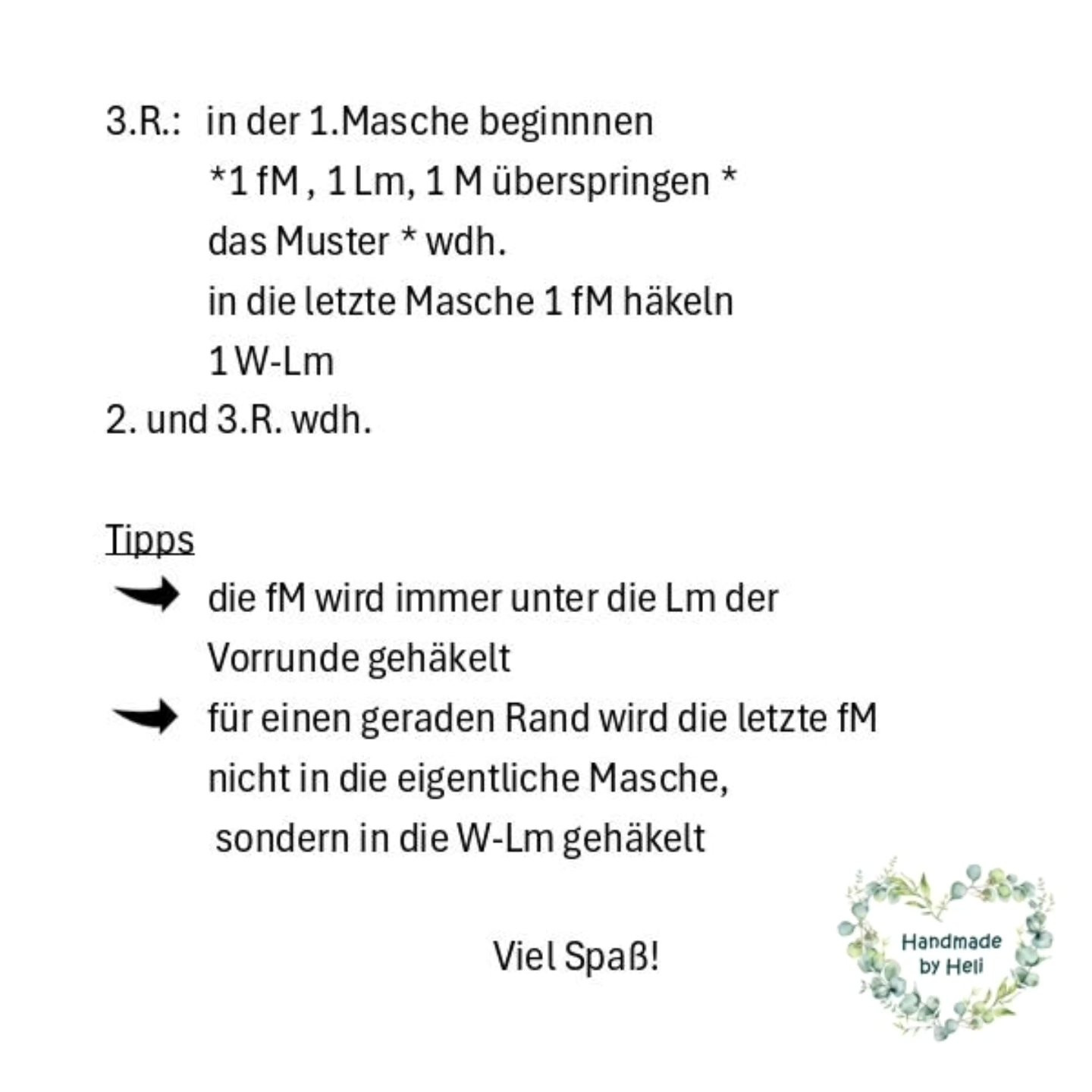 Anleitung Moss Stitch: Anleitung zum Häkeln des Moosstich-Musters