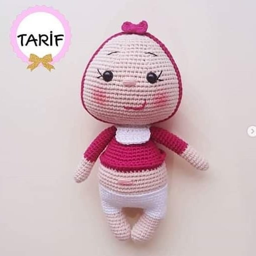 Baby Ava Tarifi - Amigurumi Bebek Örgü Dersleri ve Şemaları