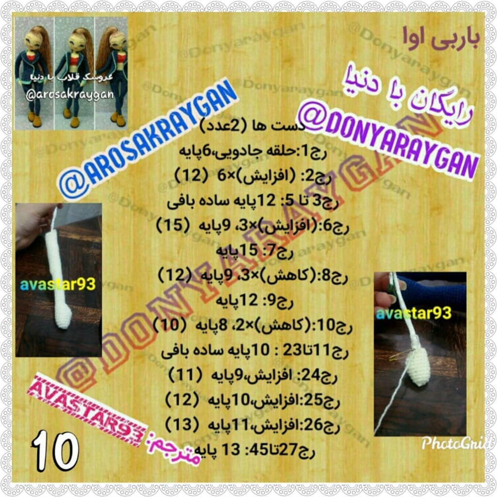 Barbie Ava Crochet Pattern: Complete Guide for Doll with Ponytail, Jacket and Boots