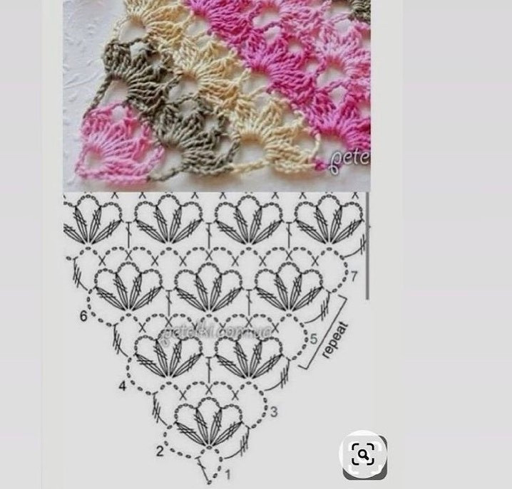 Beautiful Shawl Patterns: Free Crochet Charts and Diagrams for Beginners