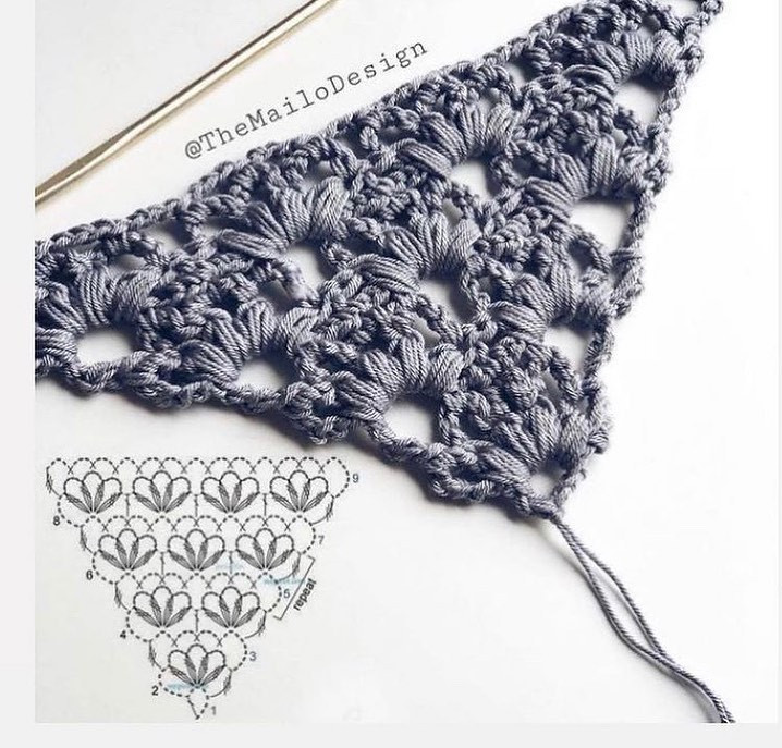 Beautiful Shawl Patterns: Free Crochet Charts and Diagrams for Beginners