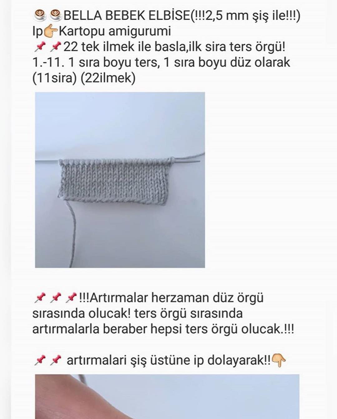 Bella Bebek Elbisesi, Atkı ve Bere Örgü Tarifi - Kartopu Amigurumi Kız Çocuk için Gri Kıyafet Seti