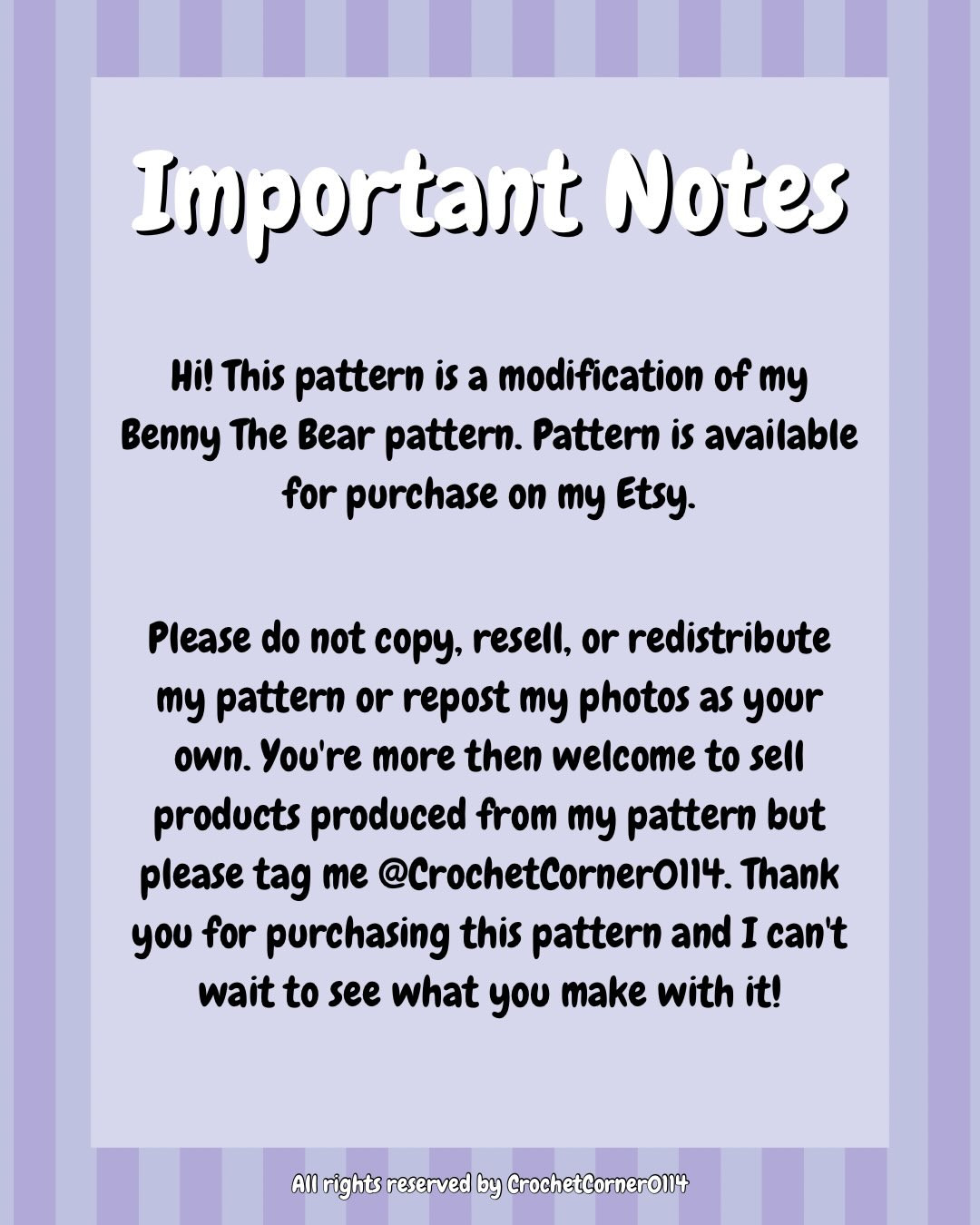 Benny The Bear Birthday Mod: Crochet Pattern for Party Hat and Cupcake Accessories