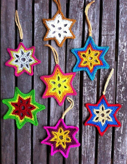 Bethlehem Star Crochet Chart Pattern by Grassharp 2017