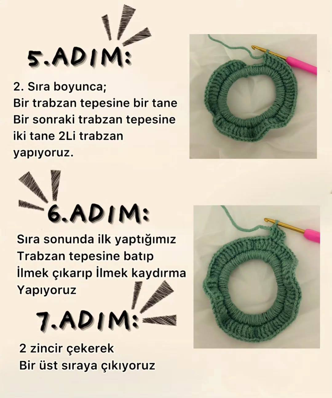 Binlerce Beğeni Alan Lastik Tokanın Yapımı: Yeşil ve Kırmızı Mavi Desenli