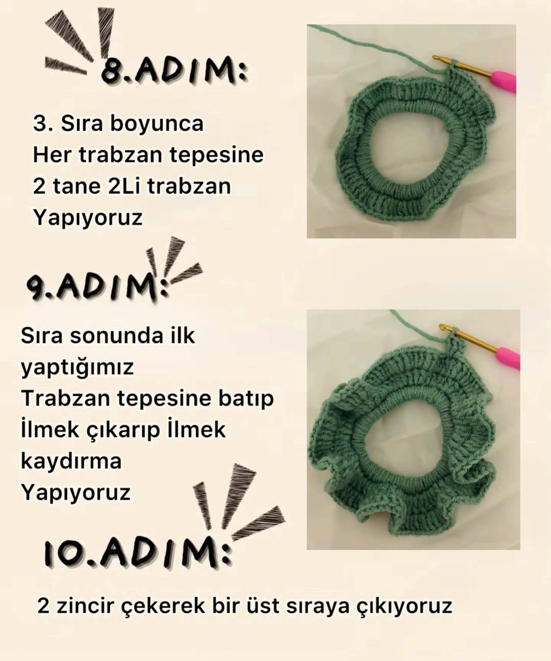 Binlerce Beğeni Alan Lastik Tokanın Yapımı: Yeşil ve Kırmızı Mavi Desenli