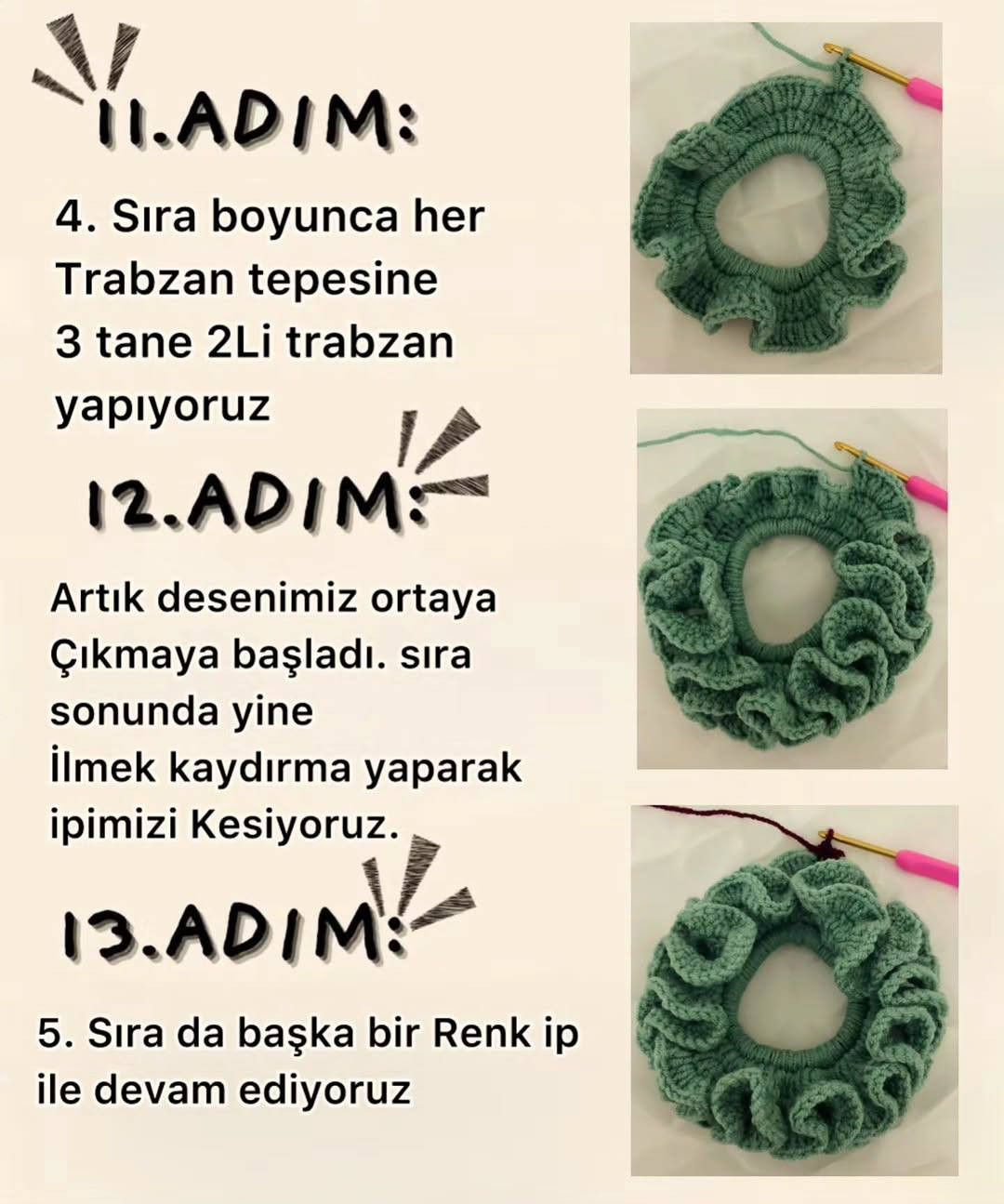 Binlerce Beğeni Alan Lastik Tokanın Yapımı: Yeşil ve Kırmızı Mavi Desenli
