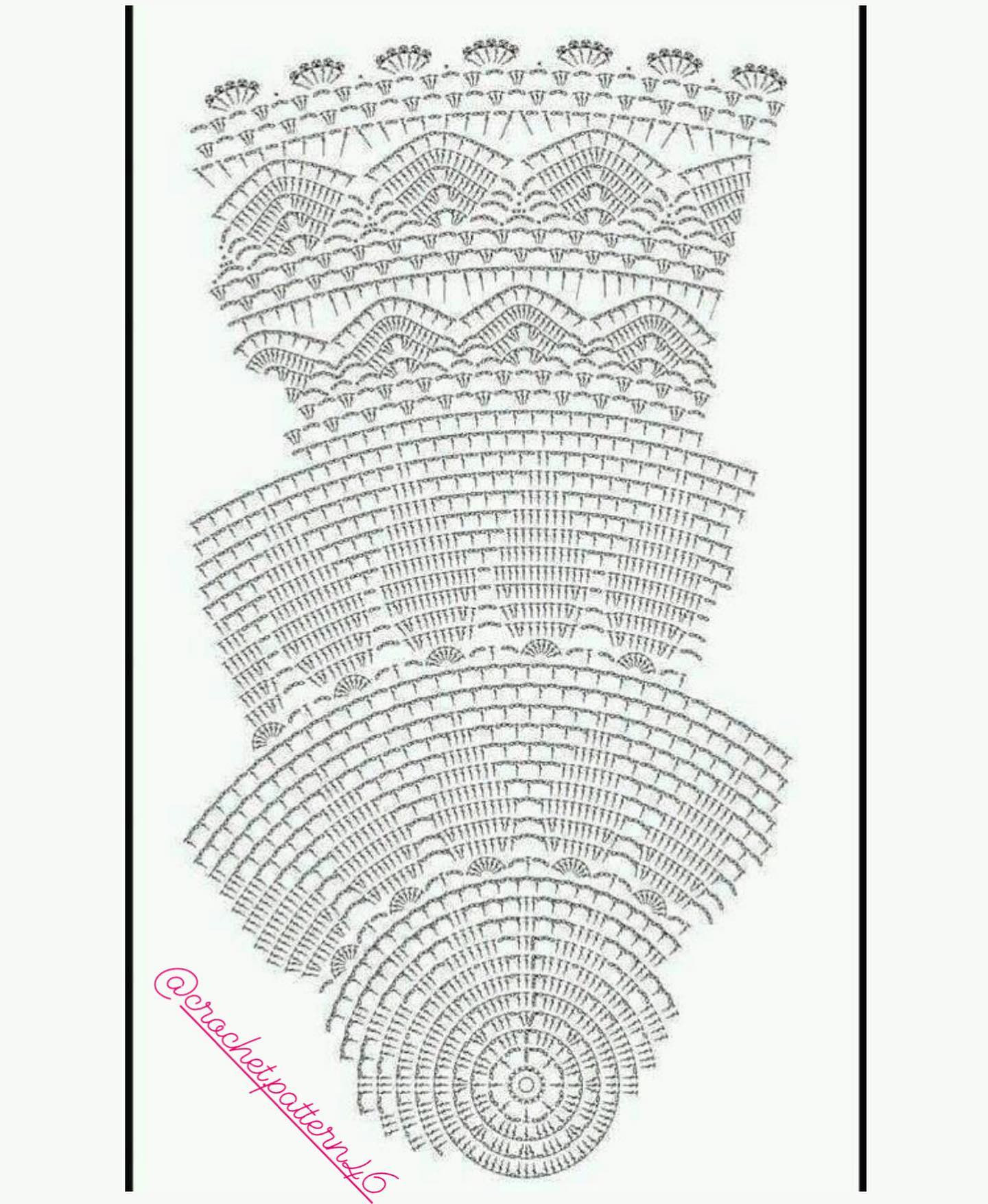 Bộ sưu tập các bảng hướng dẫn móc len (crochet flat charts) đa dạng hoa văn, màu sắc và thiết kế