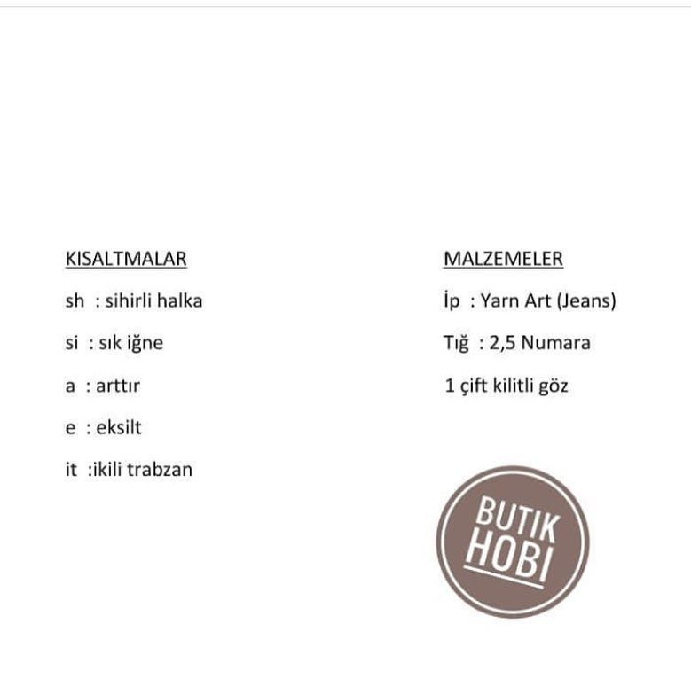 Butik Hobi Ayıcık Bombo Tarifi: Gấu bông mặc quần yếm hồng móc len