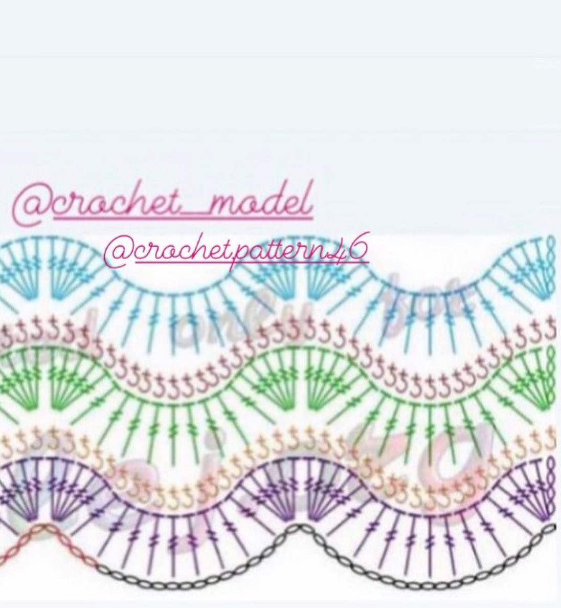 Collection of colorful crochet flat charts and patterns for motifs, including square, star, and flower designs with detailed stitch diagrams