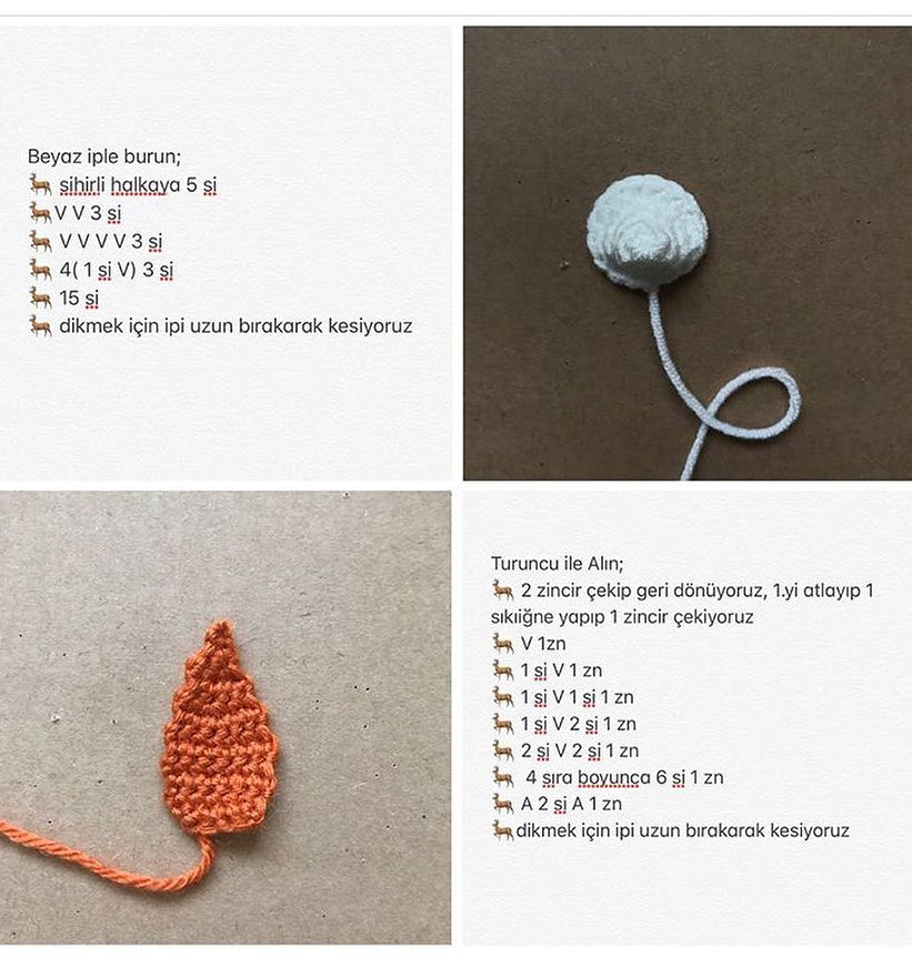 Crochet Deer Pattern: Brown and White Amigurumi Fawn with Detailed Instructions