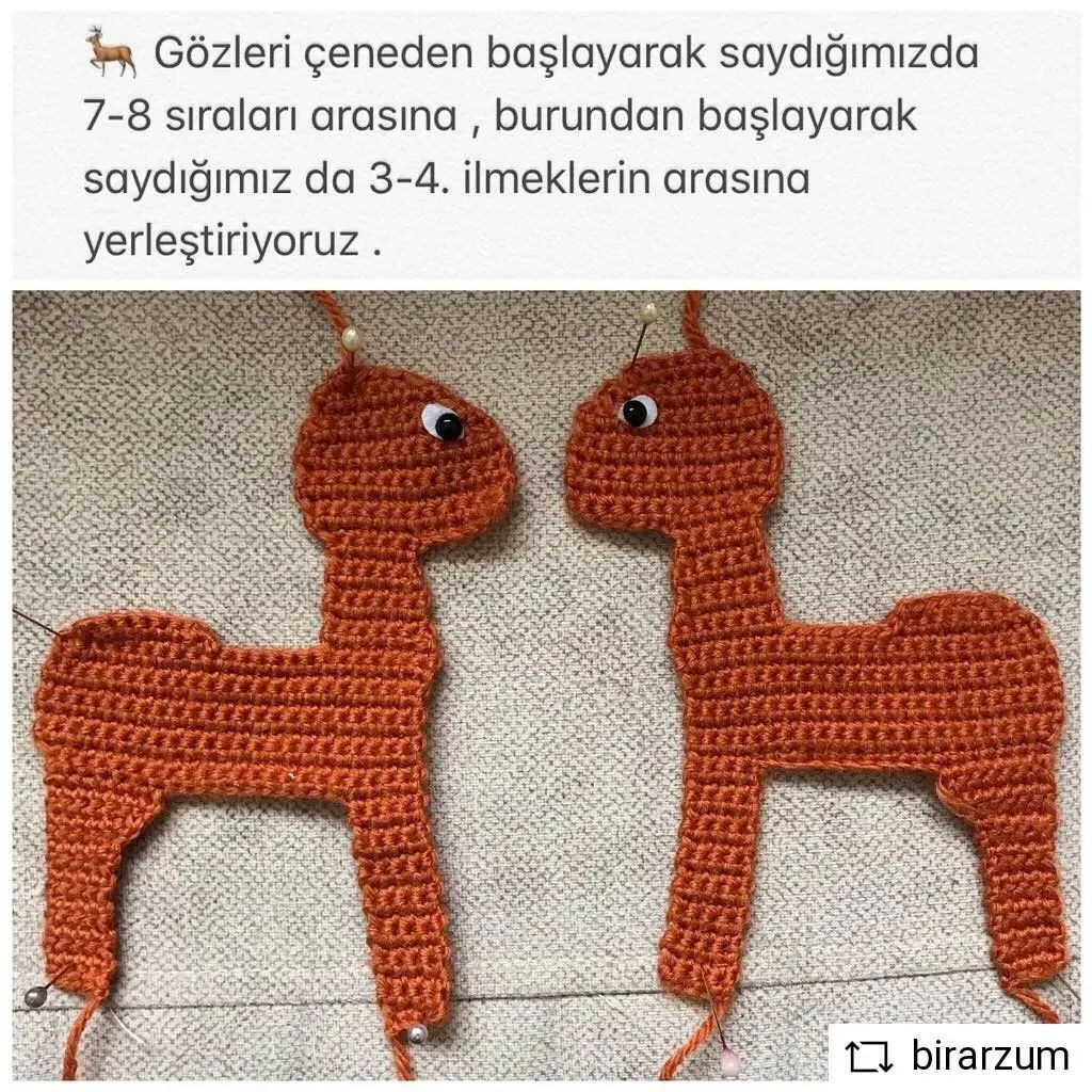 Crochet Deer Pattern: Brown and White Amigurumi Fawn with Detailed Instructions