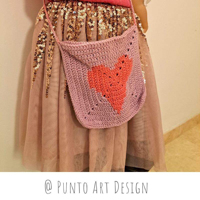 Crochet Heart Patterns Collection: Flat Charts and Finished Projects by Punto Art Design