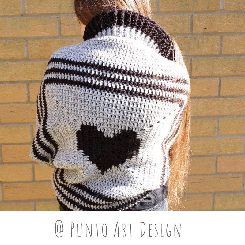 Crochet Heart Patterns Collection: Flat Charts and Finished Projects by Punto Art Design