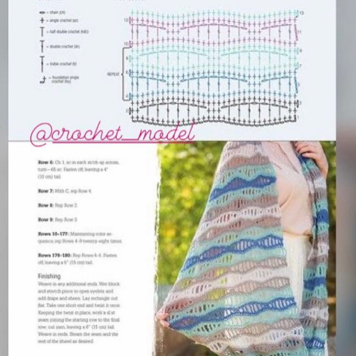 Crochet Scarf and Shawl Patterns: Wavy, Climbing Wisteria, and Lacy Designs with Charts