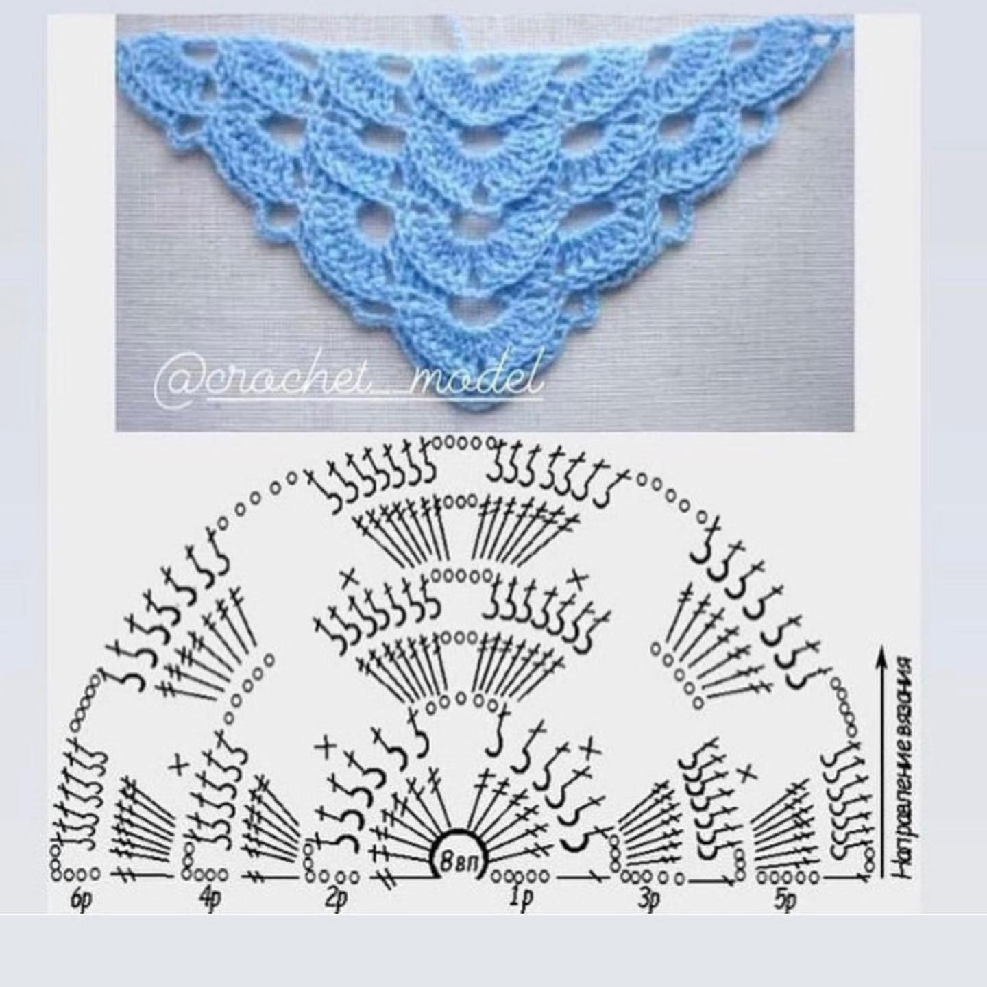 Crochet Shawl and Scarf Patterns: Detailed Charts for Lace, Fan Stitch, and Gradient Triangle Designs