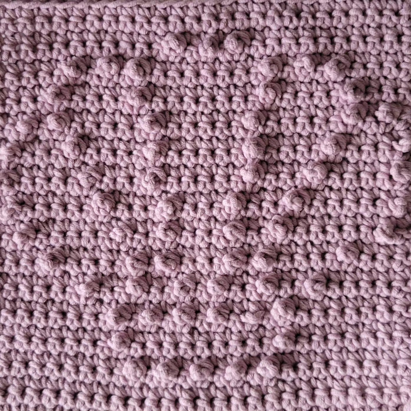Crochet Shell Motif Pattern Chart with Picot Stitches and Bobbles