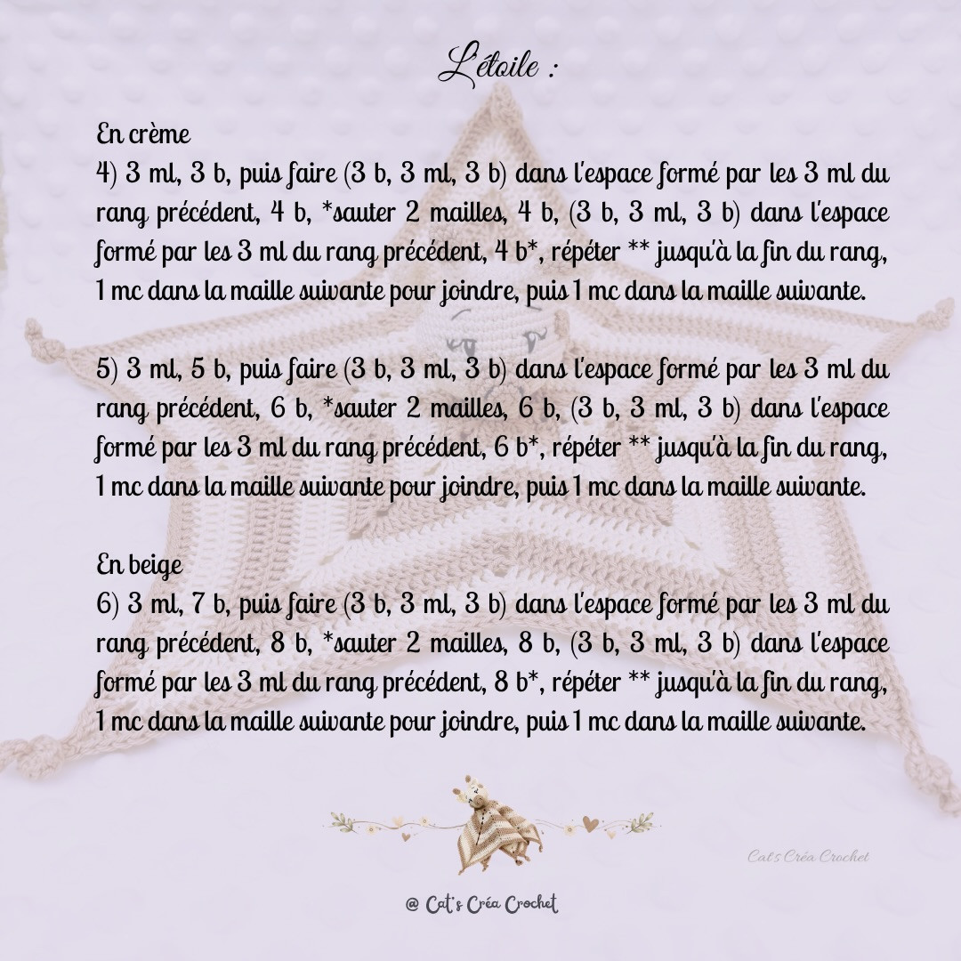 Doudou girafe au crochet - Tutoriel gratuit